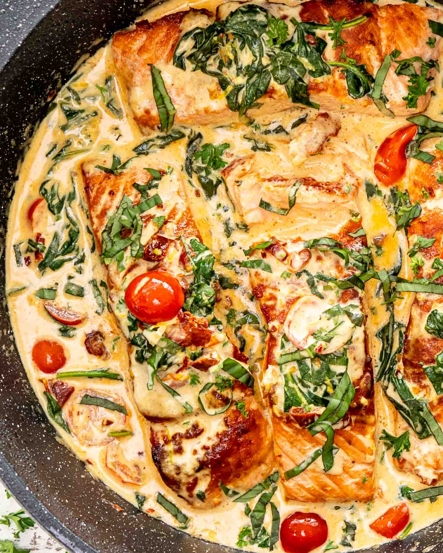 Tuscan Salmon - Jo Cooks