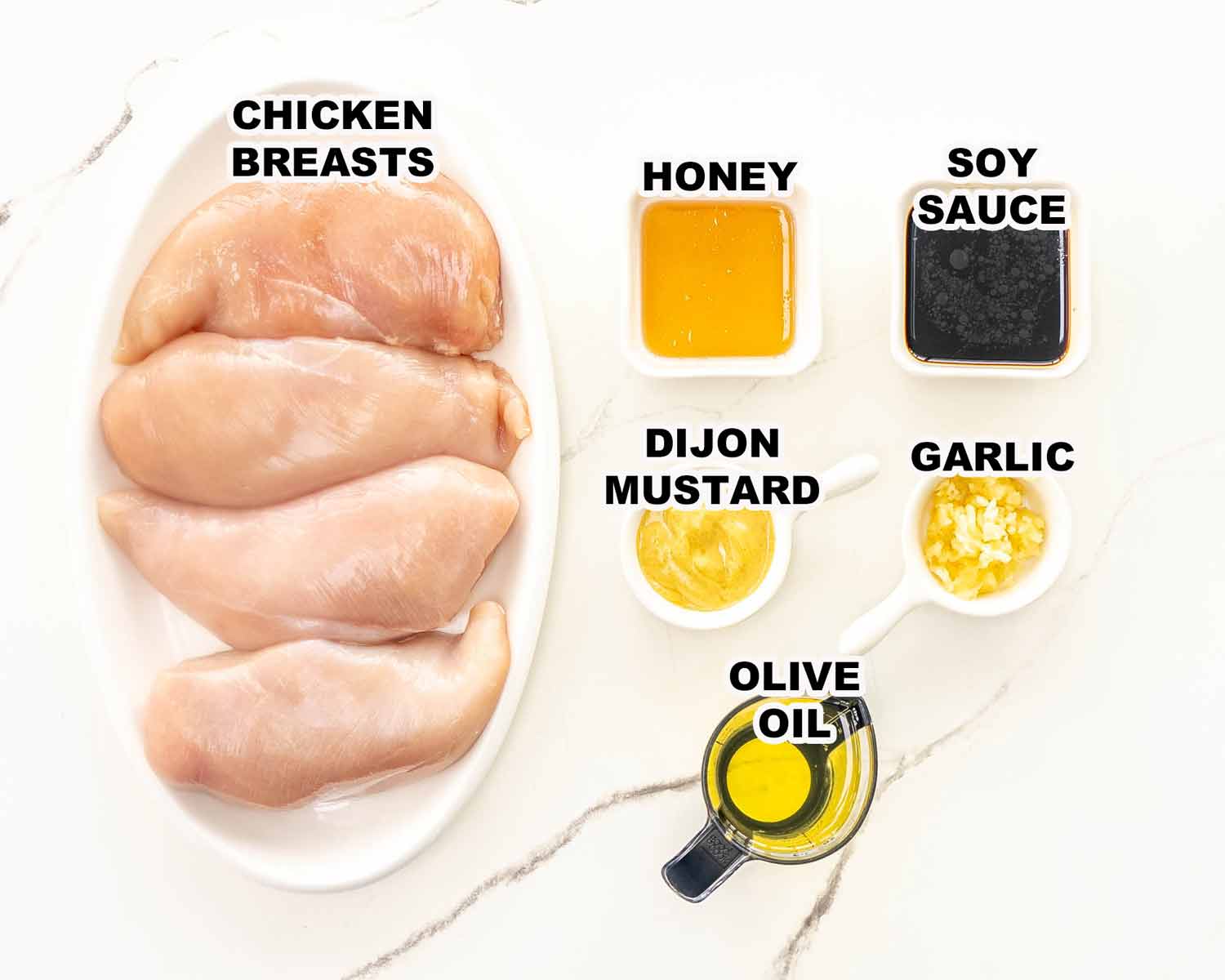ingredients needed to make chicken and potato skillet.