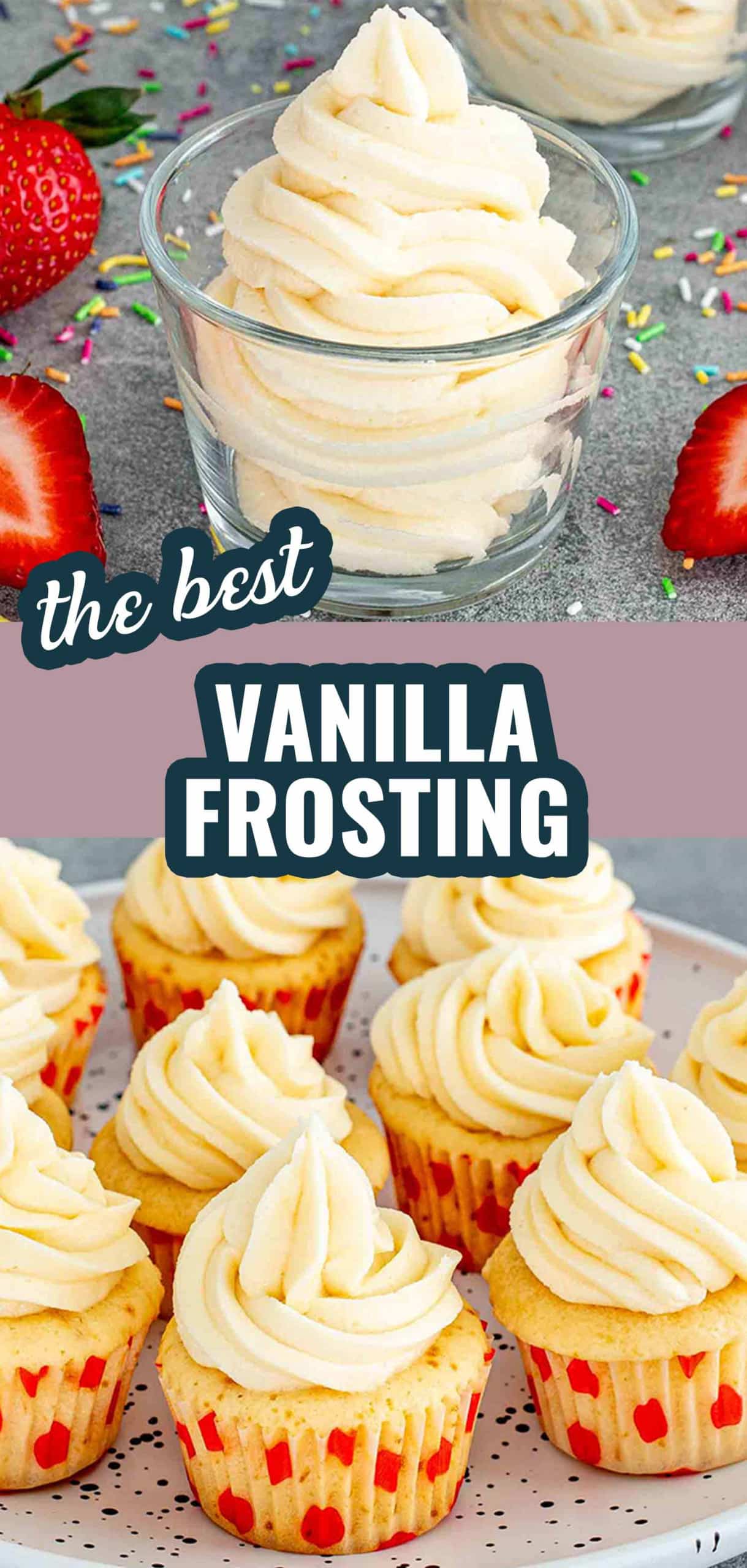 pin for vanilla frosting.