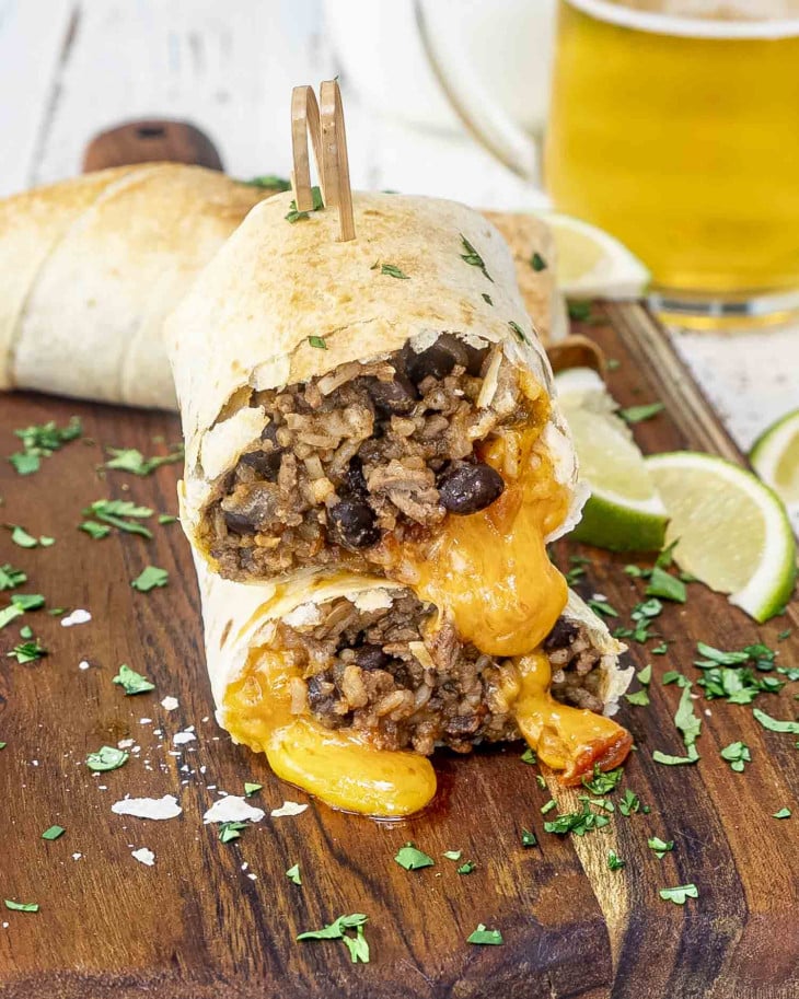 Beef Burrito - Jo Cooks