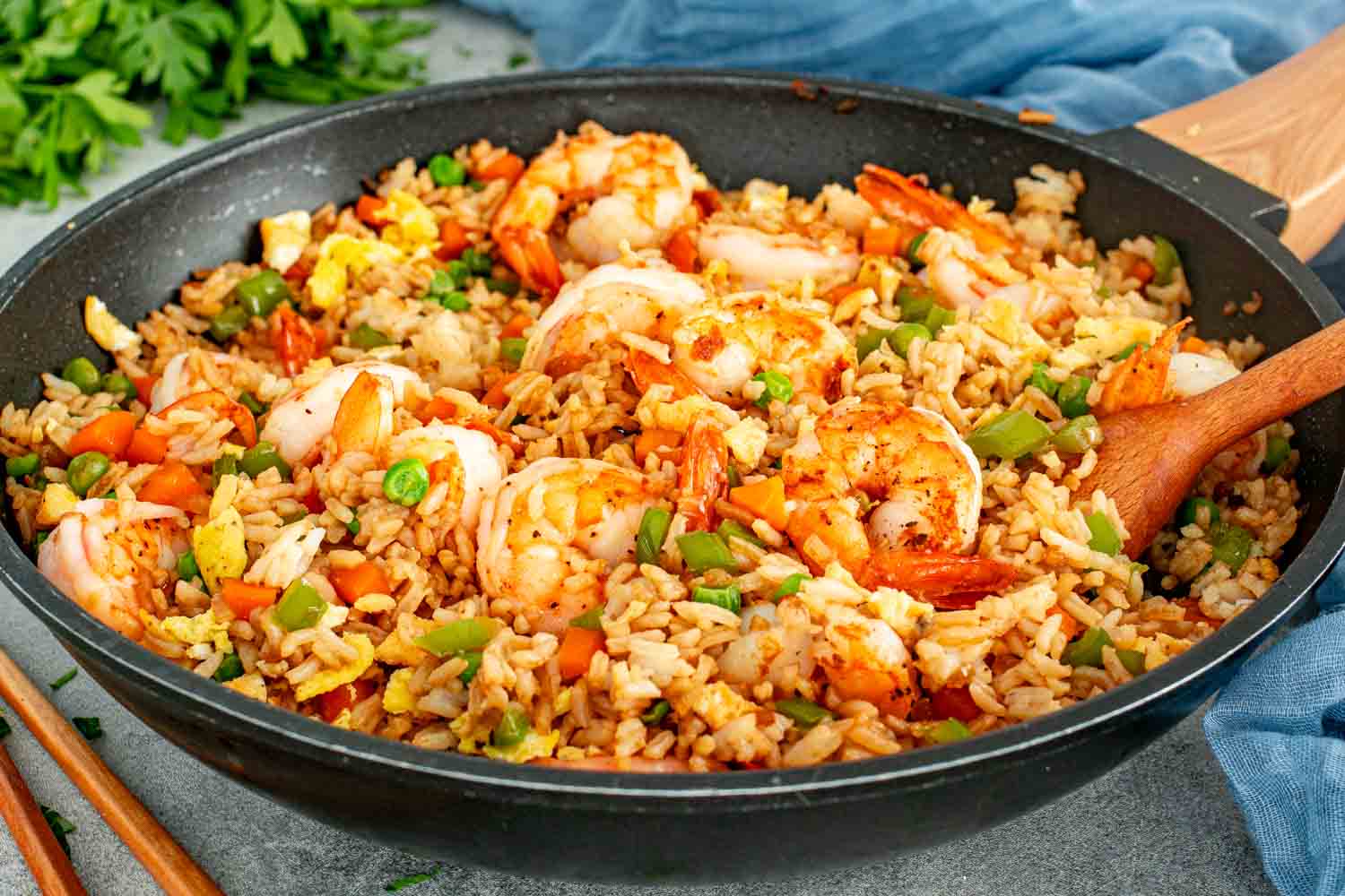 Shrimp Fried Rice (Easy 30 Minute Recipe) - Jo Cooks