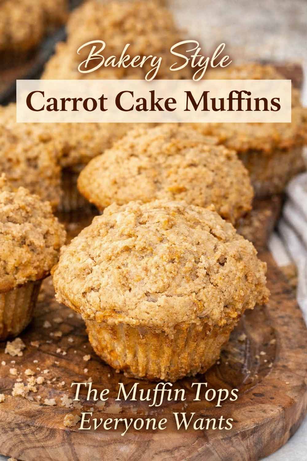 pin for carrot cake muffins.