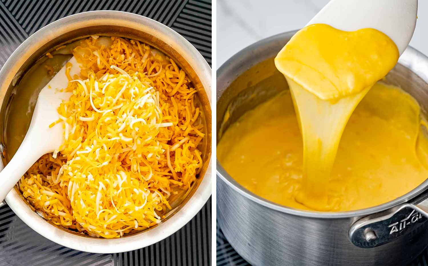 process shots showing how to make beef taco egg rolls.