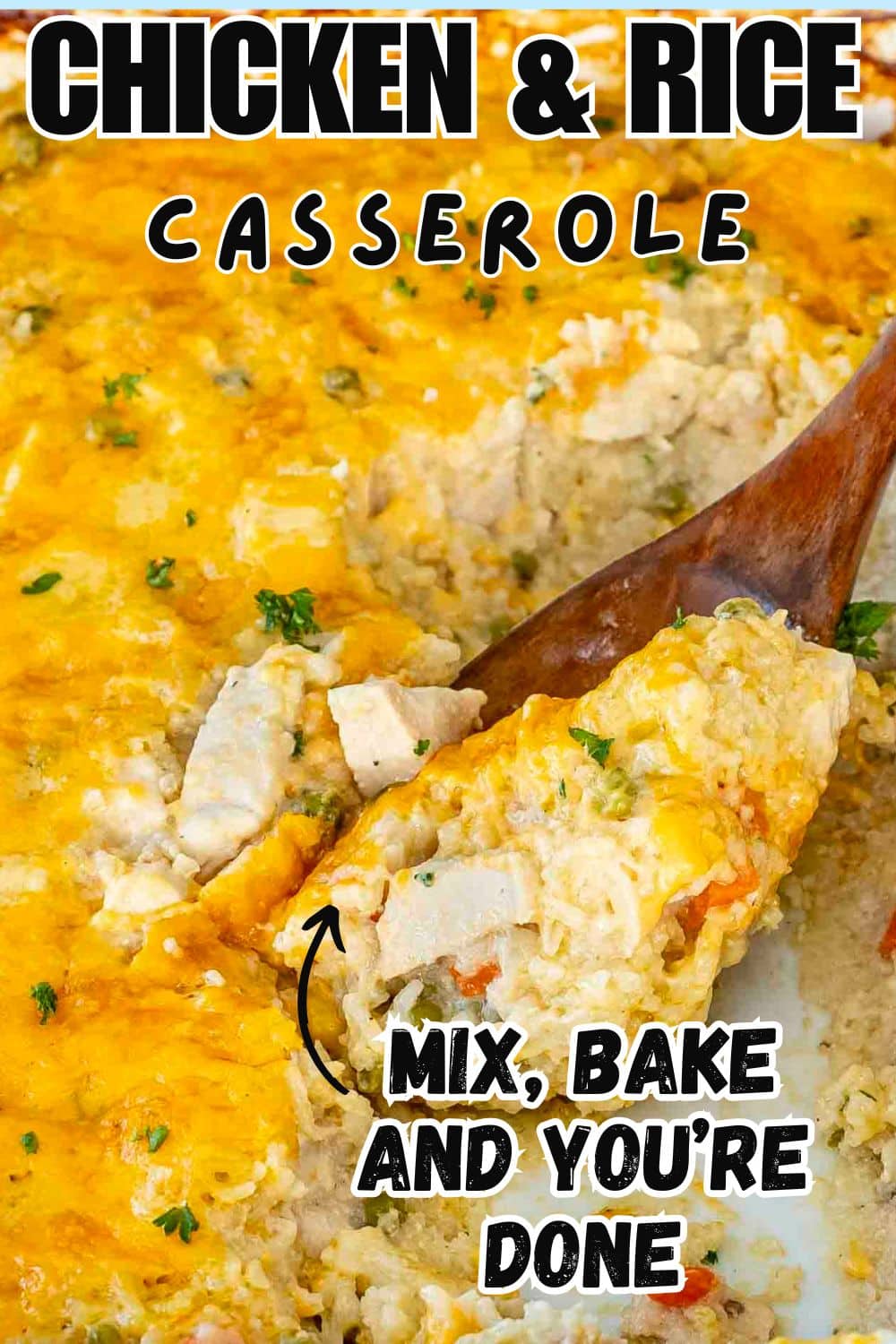 pin for chicken and rice casserole.