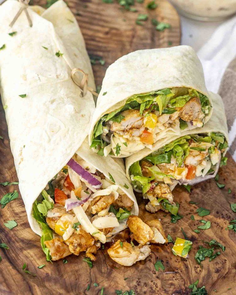 Easy Chipotle Chicken Wraps 35 Minute Meal Jo Cooks