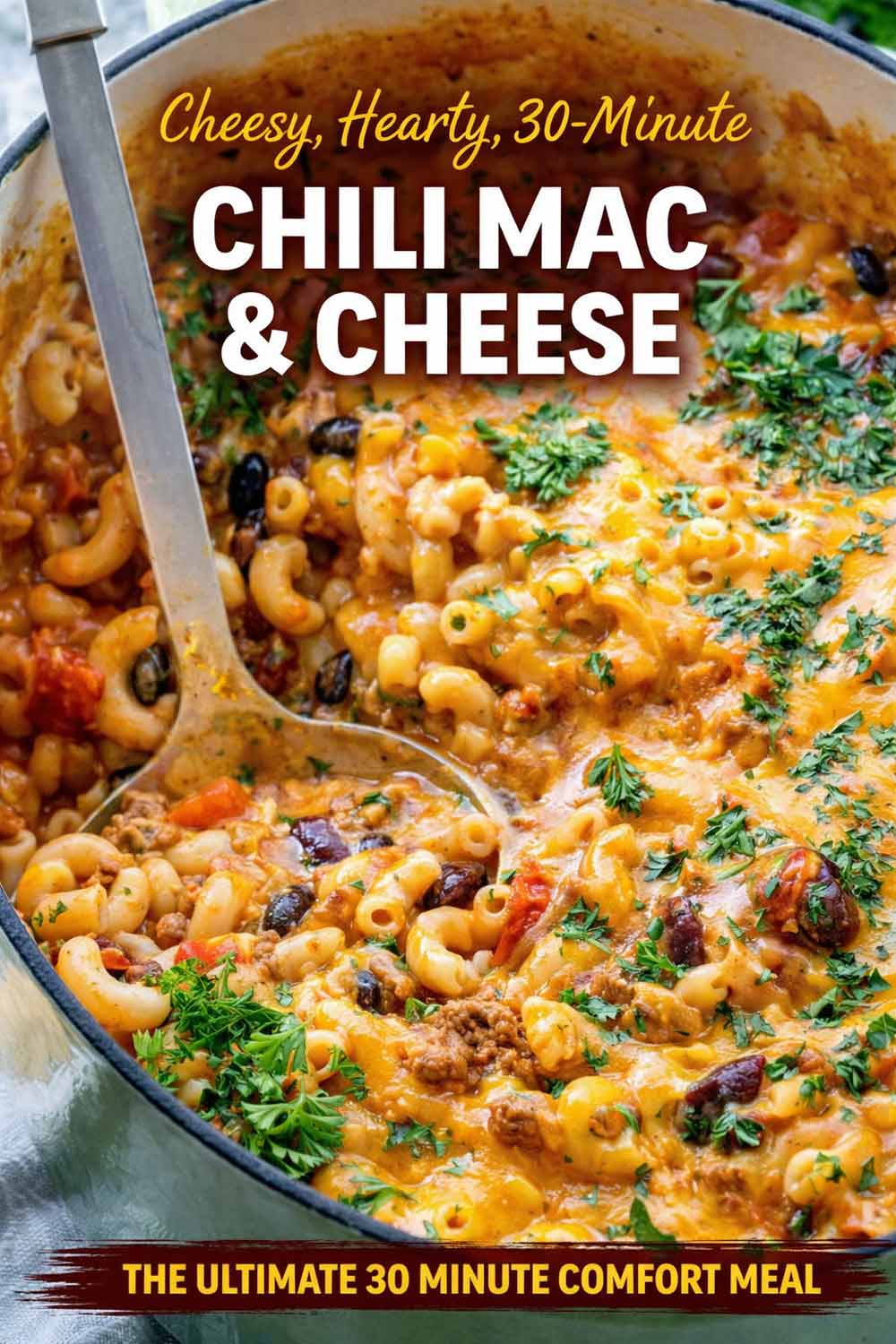 pin for chili mac and cheese.