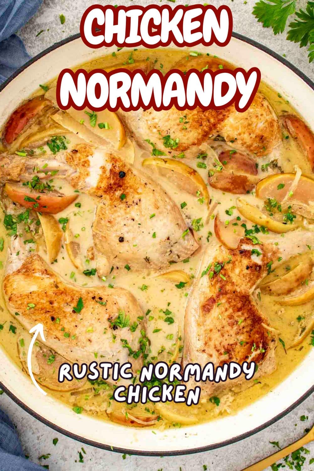 pin for chicken normandy.