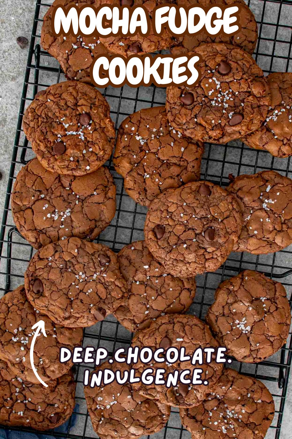 pin for mocha fudge cookies.