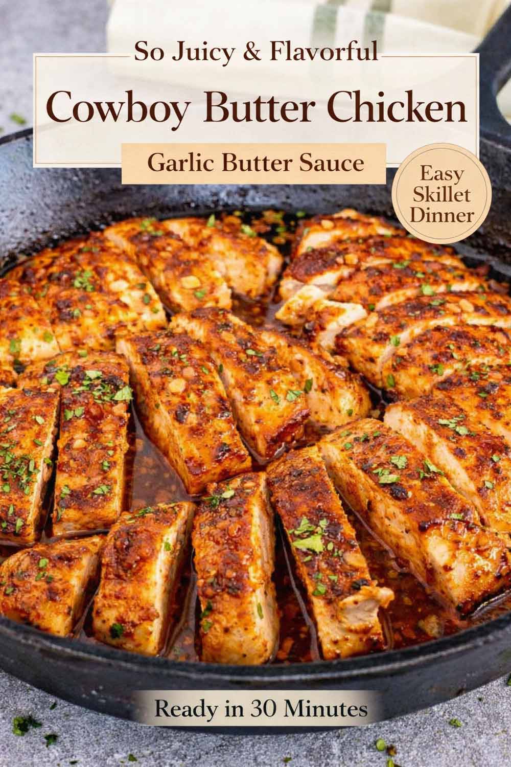 pin for cowboy butter chicken.